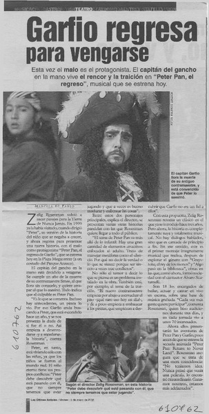 Garfijo regresa para vengarse  [artículo] Marcela de Pablo