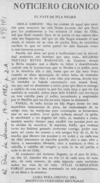 El vate de Isla Negra