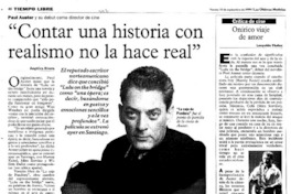 "Contar una historia con realismo no la hace real"