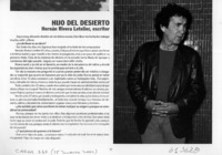 Hijo del desierto  [artículo]