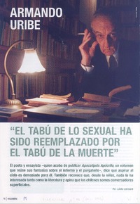 "El tabú de lo sexual ha sido reemplazado por el tabú de la muerte" (entrevista)