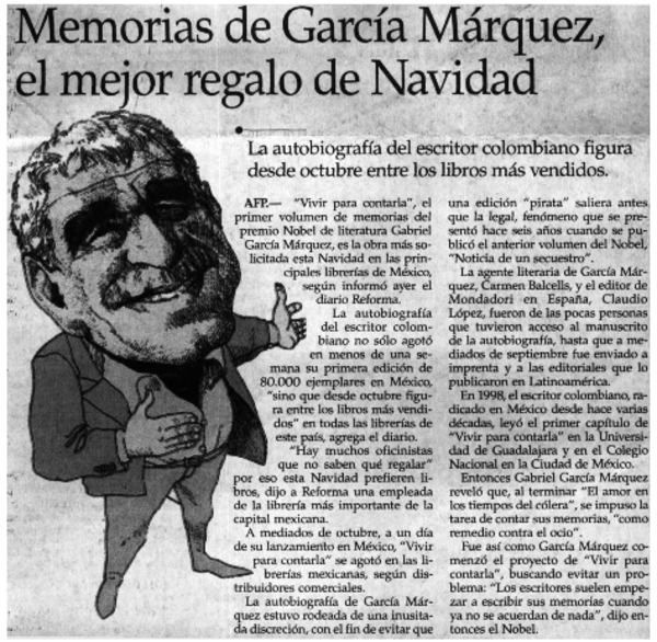 Memorias de el mejor regalo de Navidad.
