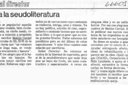 Contra la seudoliteratura.  [artículo]