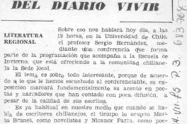 Literatuta regional.