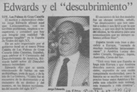 Edwards y el "descubrimiento".