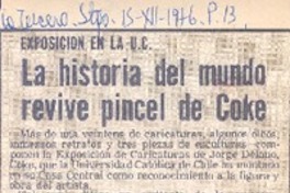La historia del mundo revive pincel de Coke