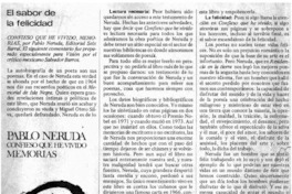 El sabor de la felicidad