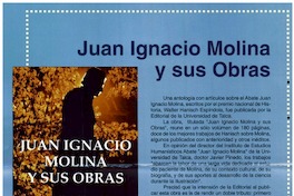 Juan Ignacio Molina y sus obras
