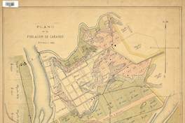 Plano de la poblacin de Carahue.