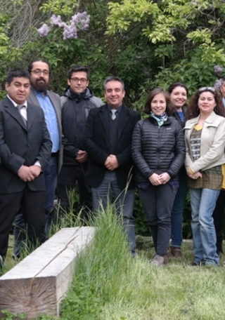 Funcionarios del museo