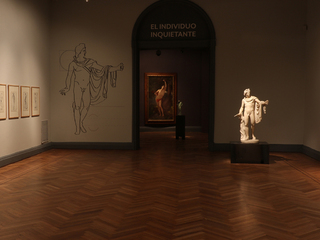 Vista de la exposicin (En)clave masculino