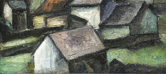 Detalle de Techos de Puerto Montt, de Luis Vargas Rosas