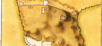 Plano del Castillo de Niebla