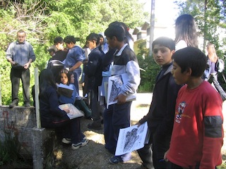 Por las calles internas