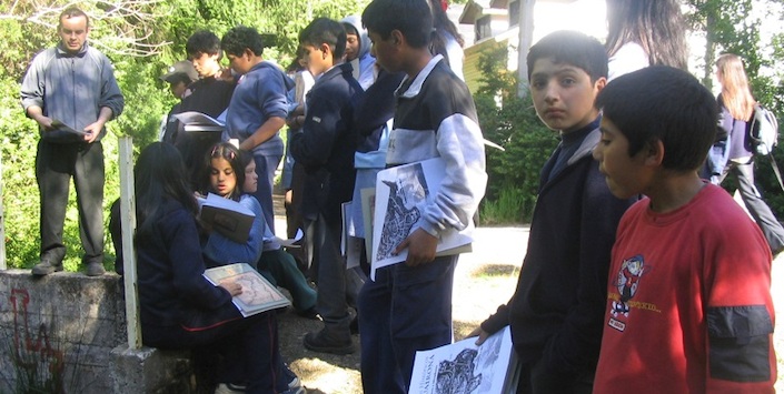 Por las calles internas