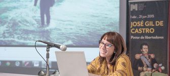 Conversaciones en el saln Jos Miguel Blanco MNBA