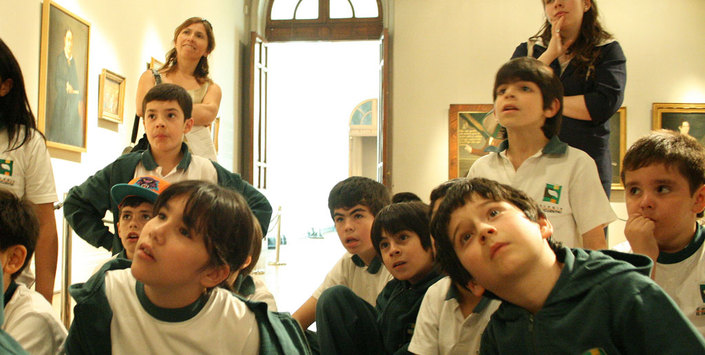 Visita guiada del rea Mediacin y Educacin MNBA