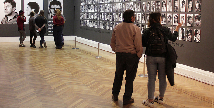 Sala de la exposicin permanente MNBA