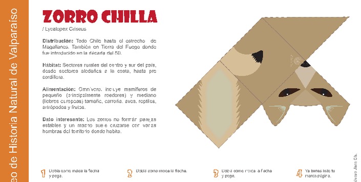 Marcador de pgina el zorro chilla