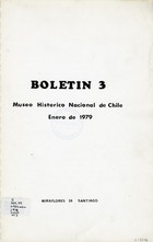 Museo Histrico Nacional, Boletn 3, enero de 1979