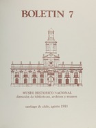 Museo Histrico Nacional, Boletn 7, agosto de 1981