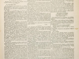  El Padre Cobos. Santiago, 16 de octubre de 1876. Ao I. N 21. 4 pp.