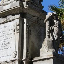 Mausoleo del General don José María de la Cruz Imagen del monumento Mausoleo del General don José María de la Cruz