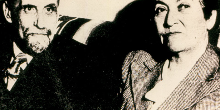 Retrato de Gabriela Mistral