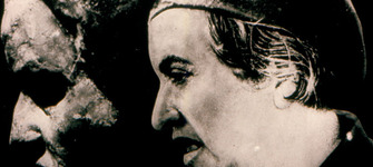 Retrato de Gabriela Mistral