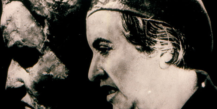 Retrato de Gabriela Mistral