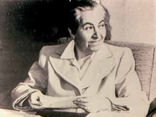 Retrato de Gabriela Mistral