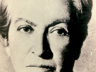 Retrato de Gabriela Mistral