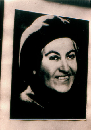 Retrato de Gabriela Mistral