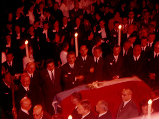 Velorio de Gabriela Mistral