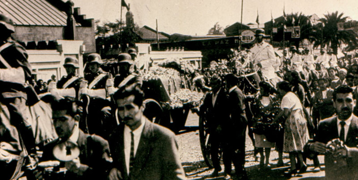 Funeral de Gabriela Mistral
