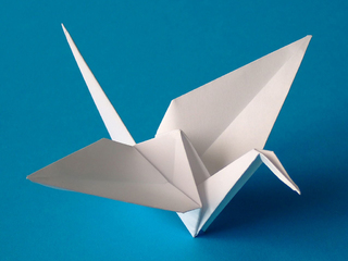 Grulla origami