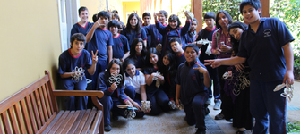 Estudiantes en visita guiada al CPRD