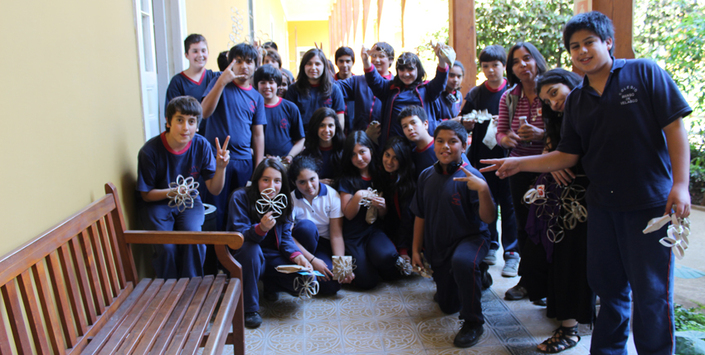 Estudiantes en visita guiada al CPRD