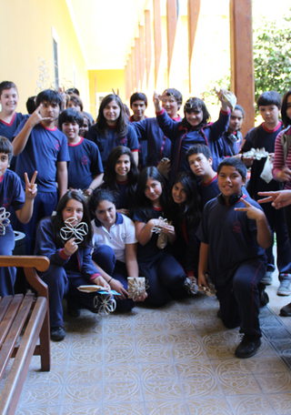 Estudiantes en visita guiada al CPRD