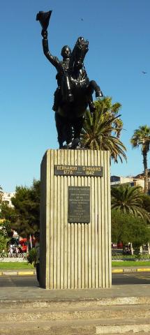 Imagen del monumento Bernardo O&#039;Higgins