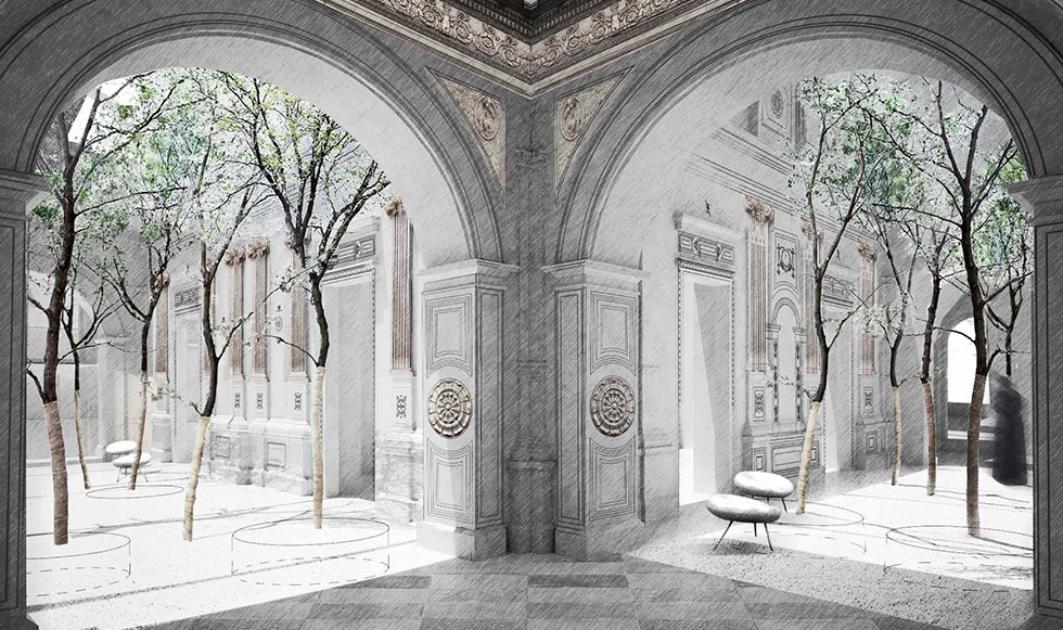 Restoration of the Pereira Palace Restoration of the Pereira Palace