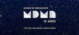 Afiche promocional Museos de Medianoche