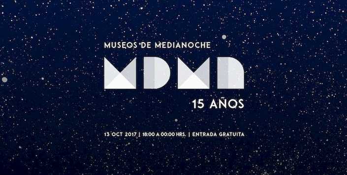 Afiche promocional Museos de Medianoche