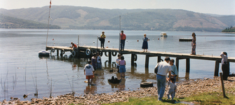 Amarre de wampo al muelle