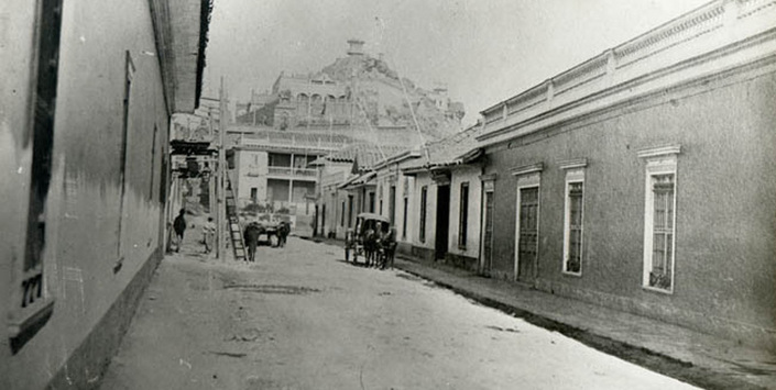 Cerro Santa Luca, vista del norte