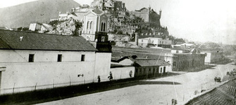Vista del Cerro Santa Luca, costado suroeste