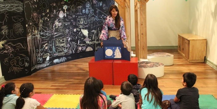 Ven a crear historias y Construyamos un Teatro Kamishibai