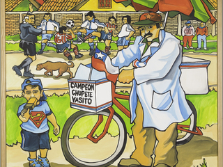 Pintura: "El Heladero Cachero".