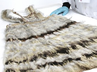 Pieza del Mes: Textil de Mahute Cultura Rapa Nui