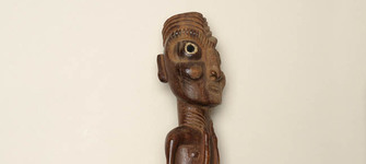 Pieza del Mes: Moai Tangata; Coleccin Rapa Nui, Museo de Historia Natural de Valparaso